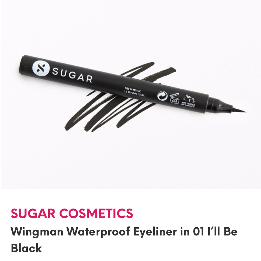 Sugar Cosmetics- Wingman waterproof eyeliner